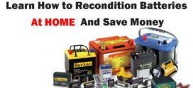 How To Recondition Batteries At Home