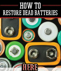 How To Recondition Batteries