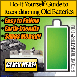 How To Recondition Battery