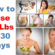 Lose 30 Pounds In 30 Days Safely
