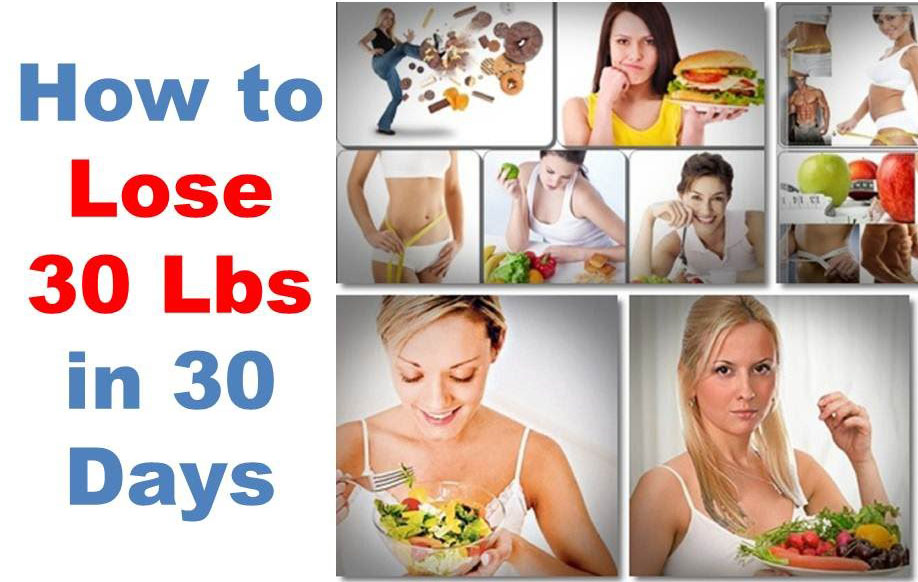 lose 30 lbs in 30 days