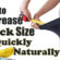 How to Increase Dick Size Naturally & Quickly?